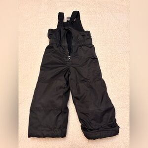 3T Black Snow Pants